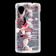 Coque LG Nexus 5 flamand rose