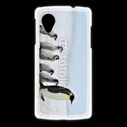 Coque LG Nexus 5 Famille de Pingouin Empereur
