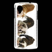 Coque LG Nexus 5 Prière de Bulldog