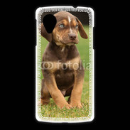 Coque LG Nexus 5 Chiot marron 2