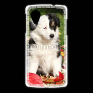 Coque LG Nexus 5 Adorable chiot Border collie