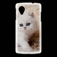 Coque LG Nexus 5 Adorable chaton persan 2