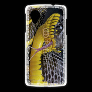 Coque LG Nexus 5 Serpent noir et jaune