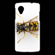 Coque LG Nexus 5 Guêpe vue de dessus