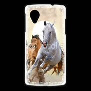 Coque LG Nexus 5 Course de chevaux 2