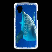 Coque LG Nexus 5 Portrait de dauphin 5