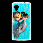 Coque LG Nexus 5 Bisou de dauphin