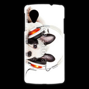 Coque LG Nexus 5 Chien et musique