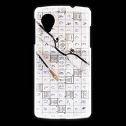 Coque LG Nexus 5 Mots croisés 1