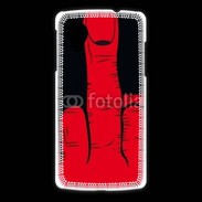 Coque LG Nexus 5 Red hand show fuck