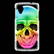 Coque LG Nexus 5 Tête de mort couleur