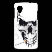Coque LG Nexus 5 Tête de mort fumeur