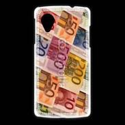 Coque LG Nexus 5 Euros billets