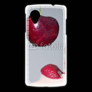 Coque LG Nexus 5 Cerise et bouche 3