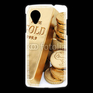Coque LG Nexus 5 Lingot et pièces d'or
