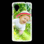 Coque LG Nexus 5 Sourire de bébé en plein air