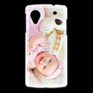 Coque LG Nexus 5 Sourire de bébé en rose