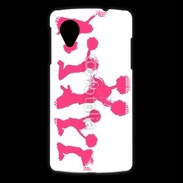 Coque LG Nexus 5 Pompom Girl 1