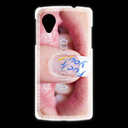 Coque LG Nexus 5 Fuck you 5
