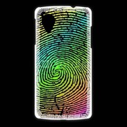 Coque LG Nexus 5 Empreintes digitales de couleur
