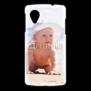 Coque LG Nexus 5 Bébé à la plage