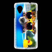 Coque LG Nexus 5 Chien à la piscine 5
