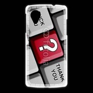 Coque LG Nexus 5 Humour clavier ordinateur