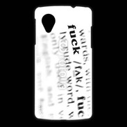Coque LG Nexus 5 Fuck 7