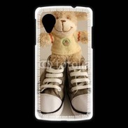 Coque LG Nexus 5 peluche et converses
