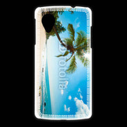 Coque LG Nexus 5 Belle plage ensoleillée 1