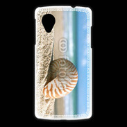 Coque LG Nexus 5 Coquillage sur la plage 5