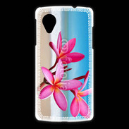 Coque LG Nexus 5 Fleurs à la plage