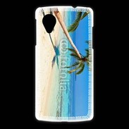 Coque LG Nexus 5 Palmier sur la plage tropicale