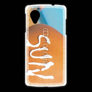 Coque LG Nexus 5 Crème solaire SUN