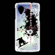 Coque LG Nexus 5 Graffiti Ski
