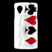 Coque LG Nexus 5 Carte de poker 2