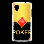 Coque LG Nexus 5 Poker 5