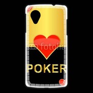 Coque LG Nexus 5 Poker 6