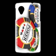 Coque LG Nexus 5 Jetons de poker 7