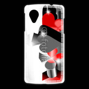 Coque LG Nexus 5 Symbole de cartes