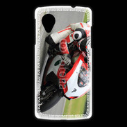 Coque LG Nexus 5 Moto sur circuit