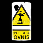 Coque LG Nexus 5 Warning Ovni