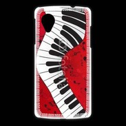 Coque LG Nexus 5 Abstract piano 2