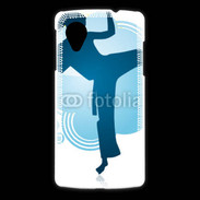 Coque LG Nexus 5 Karaté féminin