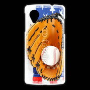 Coque LG Nexus 5 Gants de Baseball