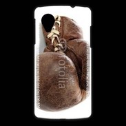 Coque LG Nexus 5 Vieux gant de boxe