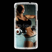 Coque LG Nexus 5 Musculation féminine