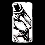 Coque LG Nexus 5 Dessin de cycliste