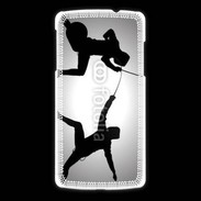 Coque LG Nexus 5 Silhouette d'escrimeurs