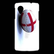 Coque LG Nexus 5 Ballon de rugby Angleterre